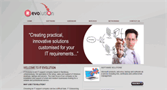 Desktop Screenshot of itevolution.co.za